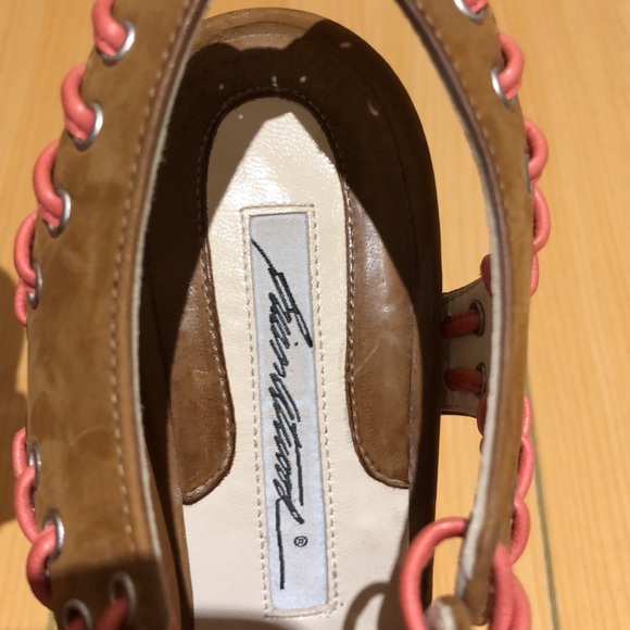 Brian Atwood suede platform heels size 6.5 - Picture 9 of 10